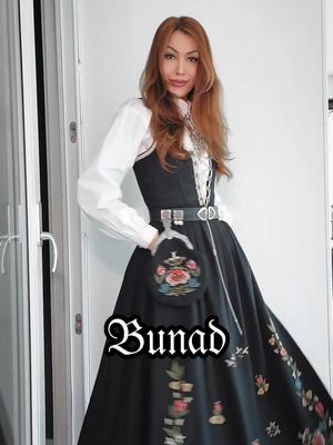 A post by @sanne_1920 on TikTok caption: Bunad season is here 💃  #nationalcostume #bunad #norwegian #folklore