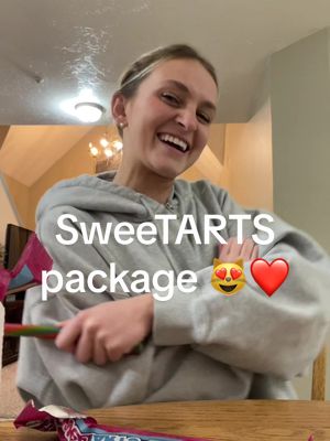 A post by @aaubreymay on TikTok caption: I love you so much @SweeTARTS #sweet#sweettreats#fyp 