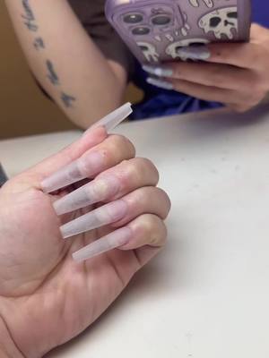 A post by @prettymistrucker on TikTok caption: New nails and edit props to my bad ass nail tech @Rainy Baby #badbitch#newnails#utahnailtech#hatersgonnahate 