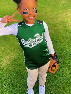 A post by @kevisfleming on TikTok caption: My baby first softball game 🥎❤️🤞🏾 #fypシ゚viral #viral #viralvideo 