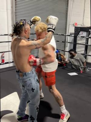 A post by @lilpump on TikTok caption: Jake Paul is officially 10-1 😅 Not gonna lie that liver shot made me feel like I was dying😂😭