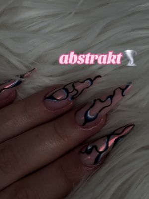 A post by @nails.gsk on TikTok caption: AD | @Justnails Shop  -> Aufbaugel ist eines der Honey Gele „Almond Butter“ 🩷 #fürdichseite #fyp #manicure #nails #nailart  #chromenails #longnails 