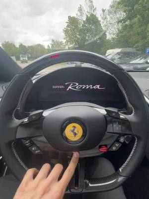 A post by @hb_cars on TikTok caption: #ferrari #ferrariroma #car #brandnewcar 