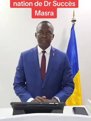 A post by @tchadonemedia on TikTok caption: #Tchad Alerte 🚨 : Discours à la nation de Dr Succès Masra #tchadien🇹🇩tiktok #tchadienne🇹🇩 #foryou #viralvideo 