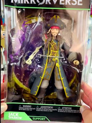 A post by @lilmisstoycollector on TikTok caption: Captain Jack #piratesofthecaribbean #captainjacksparrow #toys #unboxing 