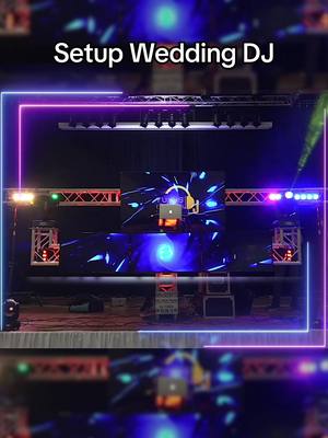 A post by @djyunuseraslan on TikTok caption: A clean dj setup is crucial as a wedding dj ! #wedding #weddigndj #djsetup #dj #foryou #fy #ftypシ #fypシ #fypシ #viral 