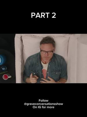 A post by @matthew_lillard_ on TikTok caption: I am so in love with all of this.  Part 2 of 4. #daviddastmalchian @Grave @elan gale Conversations #interviewing #you-logy Watch in peace. 