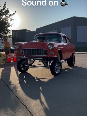 A post by @americas_speedshop on TikTok caption: This street freak sounds nasty 😮‍💨 #gasser #streetfreak #engine #race #dragrace #chevy Posted by  @speedwaymotorsinc 