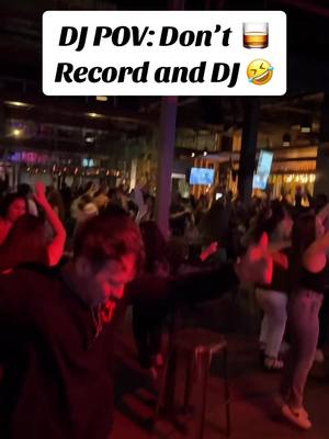 A post by @yahitsmikeymike on TikTok caption: Yes I can do both…but do I do it well? 😈#dj #transition #djset #martingarrix #djs 