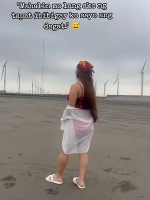 A post by @ptf_jessa_1625 on TikTok caption: Mahalin mo lang ako ng tapat ibibigay ko sayo ang dagat 😂😂😂 @🇵🇭Elmer_T._Llobrera🇹🇼  #fyp  #viral  #tiktok  #taiwan  #iloveyou 