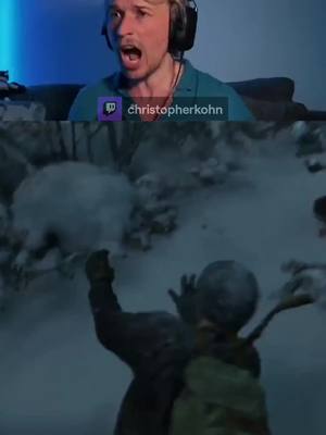 A post by @christopherkohn on TikTok caption: Ich habe mich dezent erschrocken. #thelastofus2 #tiktokgaming #WhatToPlay #horrorgame 