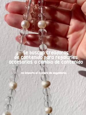 A post by @agathabracelets on TikTok caption: ¿Eres creadora? Comenta en el video para mandarte mensaje y acordar los terminos y condiciones 🌟  #creadoras #contenido #merida #yucatan #accesorios #emprendimiento #accesorios #jewelry #girlie 