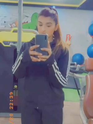 A post by @hayachoudharyofficial on TikTok caption: Old Is Gold ❤💞#foryou #foryoupage #myoutfit #sportlover #game #workout #exercise #squats 