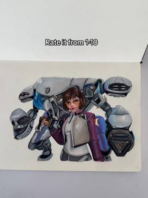 A post by @malxikaaa on TikTok caption: #drawing #pencils #art #Porsche #draw @Porsche @Overwatch #Overwatch 