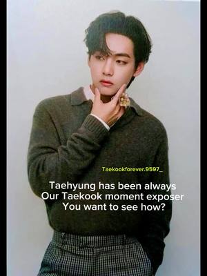 A post by @taekookforever.9597_ on TikTok caption: Taehyung our taekook news giver #taekook #jungkook #taehyung #foryoupage #fyp #thv #vkook #bts #kpop #kpopfyp #armybts