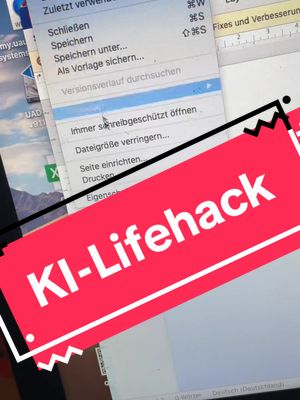 A post by @tomeder on TikTok caption: OMG wird die KI die Menschen ersetzen?😱 #dieeinzigwahrenlifehacks #LifeHack #drucker #computer #computertricks #gewusstwie #schlaueralsschlau #tippsundtricks #DIY #diyproject #ki 