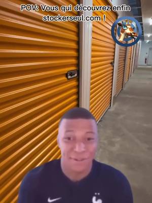 A post by @stockerseul_officiel on TikTok caption: Quand tout le monde découvre que Stockerseul.com est la solution idéale pour stocker leurs affaires en toute sécurité ! 📦✨ #stockerseul #tiktokpov #fyp #mbappe #football 