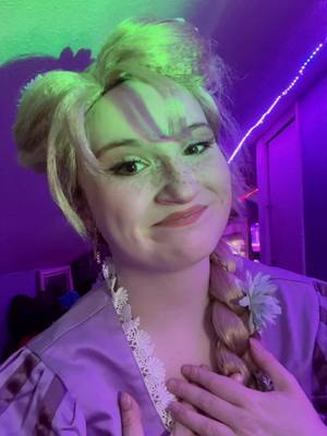 A post by @acesofspades_cos on TikTok caption: GUYS MANIFEST FOR ME THAT I PASS THE AP MUSIC THEORY TEST! #tangled #disney #princess #rapunzelcosplay #disneyprincess #foryou #fyp #disneycosplay #foryoupage #rapunzel #tangledcosplay 