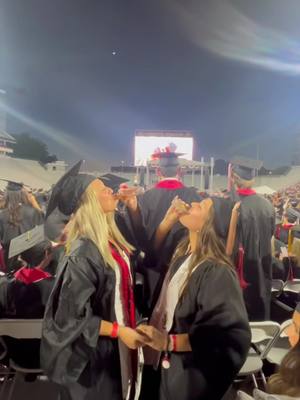 A post by @sarahfarmer on TikTok caption: graduating with your best friend 🥹🫶🏼#uga #graduation @Keily Everson 