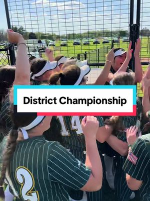 A post by @allthingssoftball on TikTok caption: District Championship 2024 #softball #ball #collegesoftball #softballgirl #softballlife #softballtiktoks #njcaasoftball #softballtiktok #postseason #tournament #fyp 