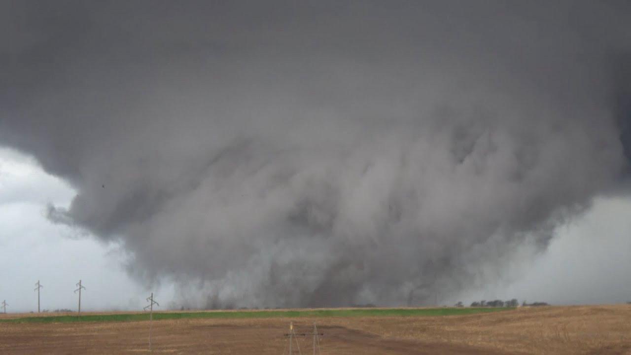 A post by @weather.natee on TikTok caption: Massive outbreak. Praying for all that were affected by these monsters✊ #tornadoes #tornado #oklahoma #severeweather #foryoupage #fyp #thunderstorm 