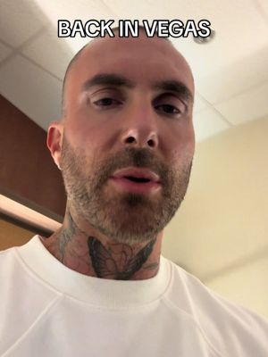 A post by @maroon5 on TikTok caption: BACK IN VEGAS BABY #M5LV #MAROON5 #dolbylive #parkmgm 🎰🎲 @Dolby @Adam Levine @Calirosa 