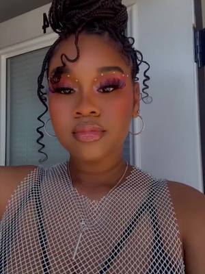 A post by @cherd985 on TikTok caption: for your makeup bookings @Rhea-Sunshine Thomas 📸insta:rayasbeauty_  location:#wisconsindells #makeup #booknow!!️ #follow #fypage #concertmakeup 