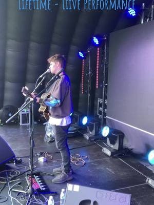 A post by @reecewiltshirefessey on TikTok caption: Lifetime - Live Performance @Justin Bieber #justinbieber #lifetime #singing #loopcover #looppedal #loopstation #guitar #acoustic #live #music #livemusic 