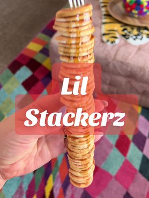 A post by @tinycomfortskitchen on TikTok caption: Lil Pancake Stackerrrrrrz #colorfulhomedecor #maximalistdecor #maximalisthome 