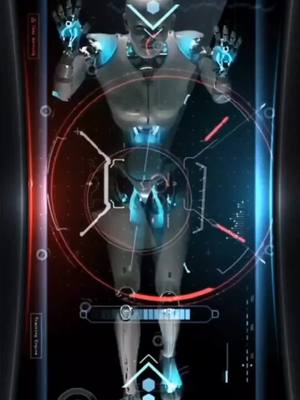 A post by @kat_queen.lioness on TikTok caption: Reflection of Eternity 🤔#ai #robot #future #foryou #foryoupage 