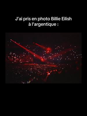 A post by @adrelanine on TikTok caption: Un appareil photo argentique dans toutes les situations, surtout à un concert de Billie Eilish  #concert #photographer #argentique #analog #billieeilish @BILLIE EILISH 