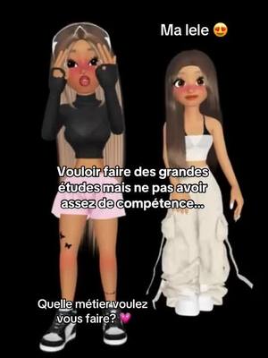 A post by @zepeto_.crs on TikTok caption: Quelle metier voulez vous faire ? #metier #fyp #prtoii @Lex'⭐️🫶🏼 