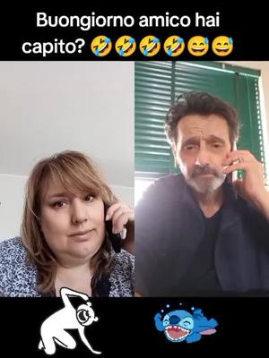 A post by @rosariavigilante1 on TikTok caption: #duetto con @claudioraiano635 Buongiorno carissimo buon giovedì e buona giornata a tt voi amici carissimi Vvb 🤣🤣🤣🤣🤣❤️❤️❤️❤️❤️❤️💋💋💋💋💋#neiperteee #viralvideo #duetto 