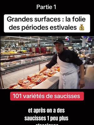 A post by @replay_tv682 on TikTok caption: #CapCut #fyp #repost #pourtoi #rediffusion #grandesurface #hypermarché #intermarché #carrefour #saucisse #barbecue #ete #courses 