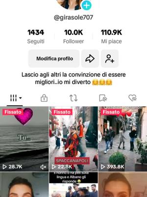 A post by @girasole707 on TikTok caption: #10kartist #follower #girasole707 #grazie mille 