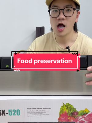 A post by @mkdd0001 on TikTok caption: Are you still storing food the old fashioned way? Stop storing food this way and try this super suction vacuum sealer machine!#vacuumsealingmachine #food #kitchengadgets #foodsaver 