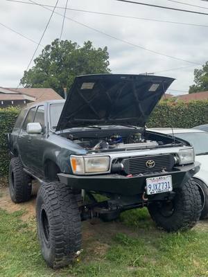 A post by @is300garza on TikTok caption: 2JZ 4runner will be at ToyotaFest in Long Beach CA on June 8th. Representing the rock crawlers! #toyotafest #2jz4runner #2jz #toyota #rockcrawler