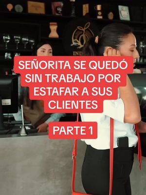 A post by @rosaliareflexiones on TikTok caption: Señorita se quedó sin trabajo por estafar a sus clientes 😨PARTE 1  #reflexionesdevida #vadube #reflexiones #vadubenetwork #indigena #GabyLuz 