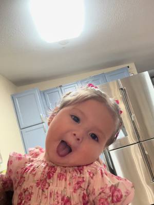 A post by @emilicemorales on TikTok caption: The silliest girl in my world 🤣🤪💕 #babytok #silly #babyfever #sassypants 