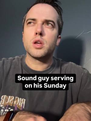 A post by @jonathanmalm on TikTok caption: This is why the church tech team never asks for a Sunday off