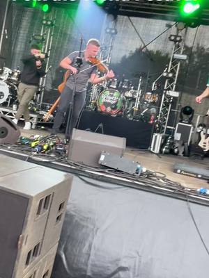 A post by @seanmageemusic on TikTok caption: The Crowd knew the craic last weekend 😂 #festival #mic #sing #fiddle #ireland #irishmusic #tippingituptonancy