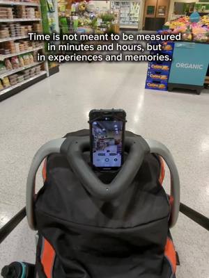 A post by @jennyxspace on TikTok caption: another normal with kids at the store #foryoupage #universalphoneholder #tiktokfinds #stroller #strollerhack 