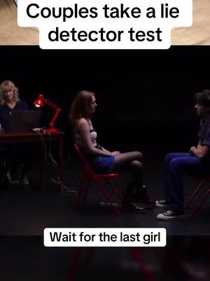 A post by @rrelate4u on TikTok caption: Couples take a lie detector test on jubilee #jubilee #liedetector #couplegoals #couplecomedy #breakup 