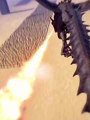 A post by @_reddeadredhead_ on TikTok caption: Clip Credit: @Sidenius Fire breathing mechanics of the upcoming game Dragontwin🔥 //#CapCut #targaryen #game #rider #medieval #dragons #httyd #dragon #foryou #fypシ #fyp #fire #army #rammstein 