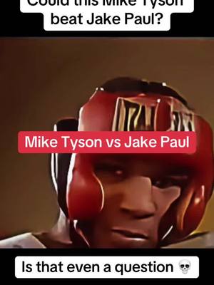 A post by @miketysonfanaccount on TikTok caption: Mike Tyson vs Jake Paul #miketysonvsjakepaul #boxing #miketyson 