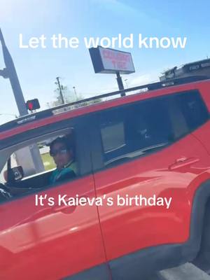 A post by @aaubreymay on TikTok caption: @Kaieva_Johnson happy 19th 