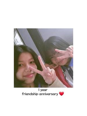 A post by @yatilay218 on TikTok caption: 1year friendship Anniversary #foryoupage @Barina 