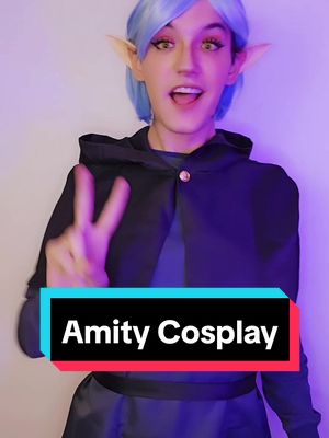 A post by @riskiardomarciano on TikTok caption: Que mejor manera de arrancar con el #Pride  que con una de sus mejores embajadoras. #amity #amityblight #theowlhouse #theowlhousecosplay #cosplay #lumity #amitycosplay 