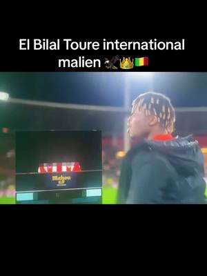 A post by @equipedumali.off on TikTok caption: El Bilal Toure international malien 🦅👑🇲🇱#niddesaiglesdumali #cejour #assimi_goïta #spo #fif #allezlesaigles #lesaiglesdumali🇲🇱 #lésaigles🇲🇱 #jo2024 @FFMALI.223 🇲🇱 