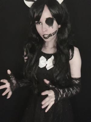 A post by @acepenguins67 on TikTok caption: #batim #batimcosplay #gaming #gamingcosplay #aliceangel #aliceangelcosplay #fyp #foryoupage #4u 